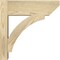 Ekena Millwork Thorton Slat Rough Sawn Outlooker, Douglas Fir, 6"W x 16"D x 16"H OUT06X16X16THR06RDF - alternate 2
